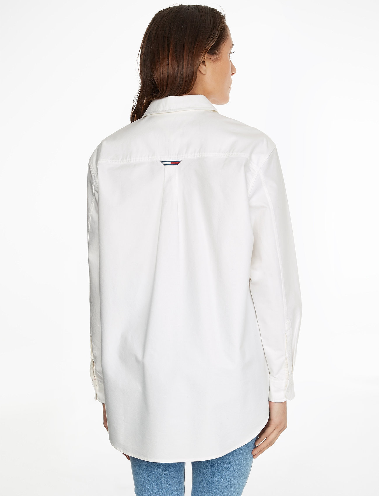 Tommy Jeans - TJW BADGE BOYFRIEND SHIRT - white - 3