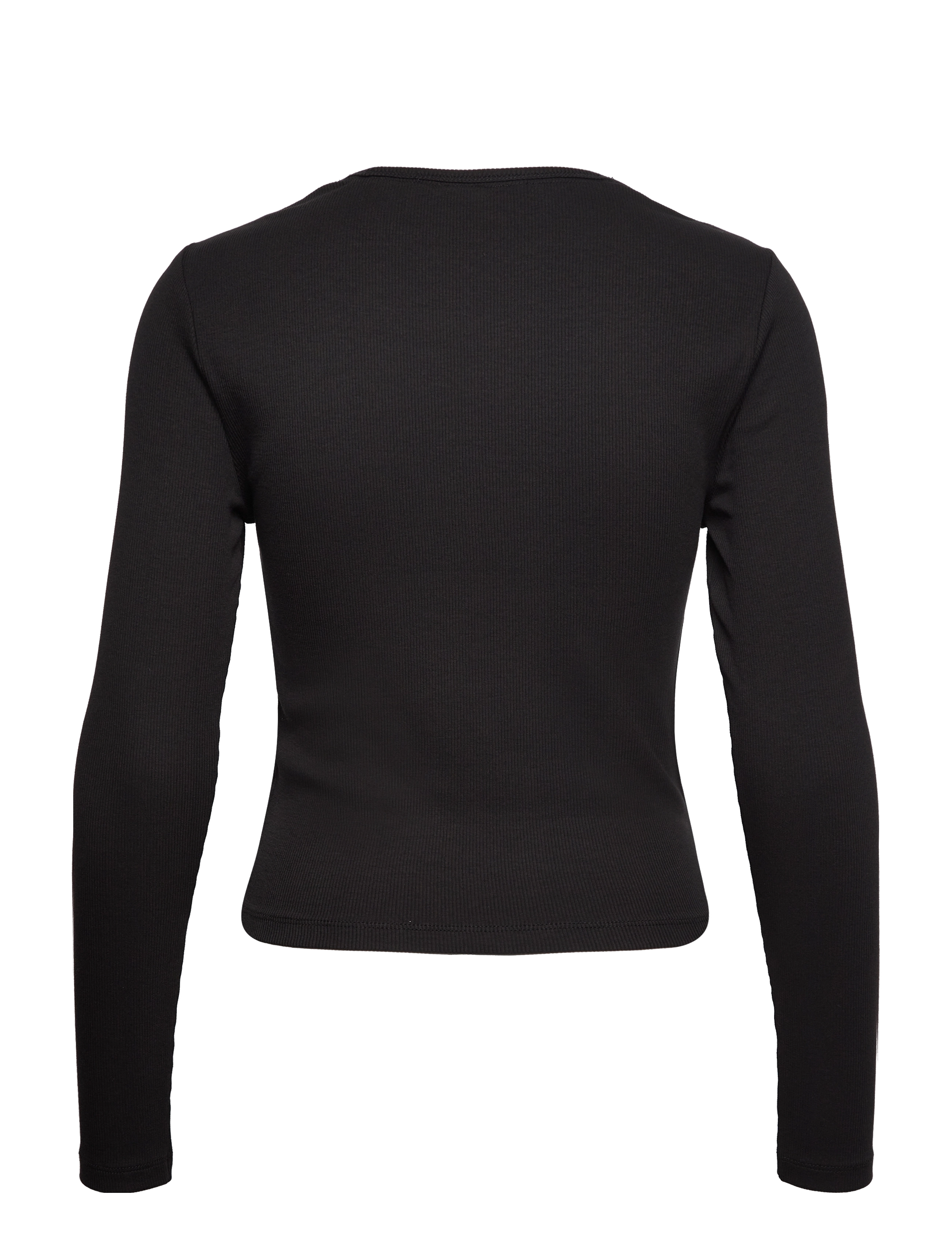 Tommy Jeans - TJW BBY ESSENTIAL RIB LS - black - 1