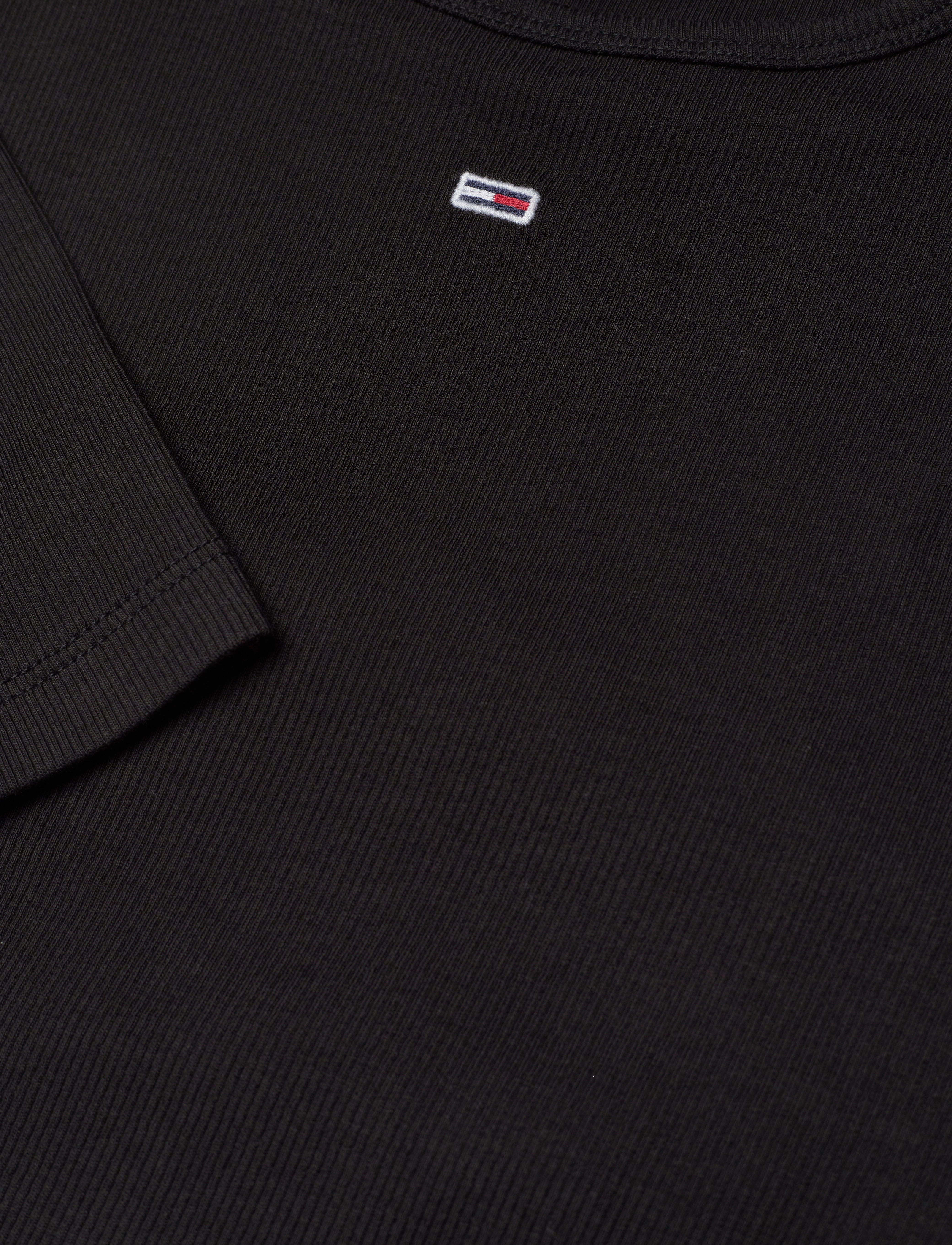 Tommy Jeans - TJW BBY ESSENTIAL RIB LS - black - 2