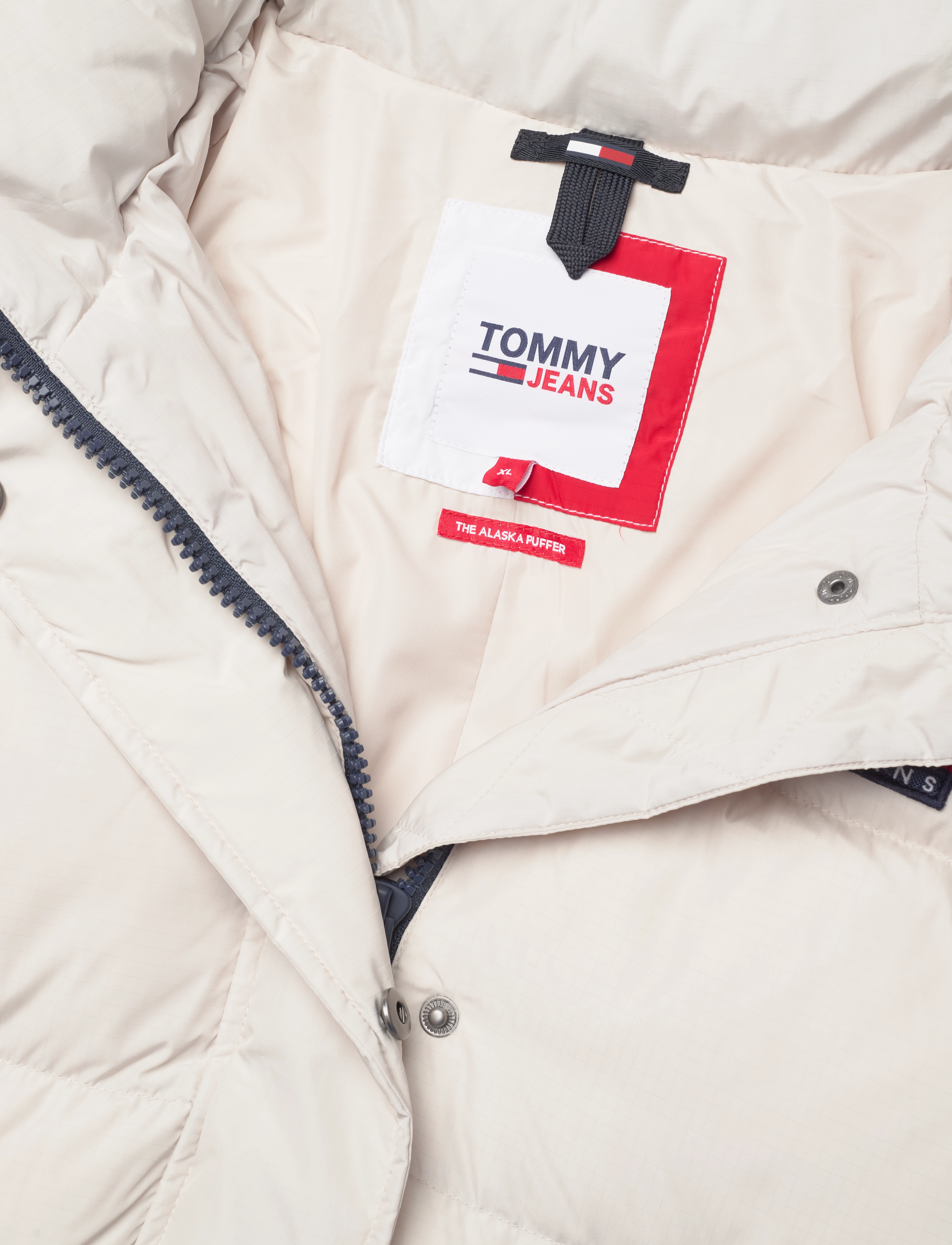 Tommy Jeans - TJW ALASKA LONG PUFFER - stony beige - 5
