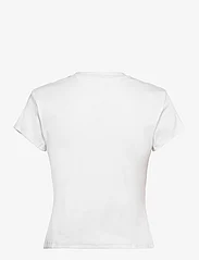 Tommy Jeans - TJW BABY SERIF LINEAR SS - t-skjorter - white - 1