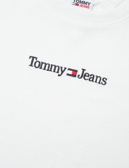 Tommy Jeans - TJW BABY SERIF LINEAR SS - t-skjorter - white - 2