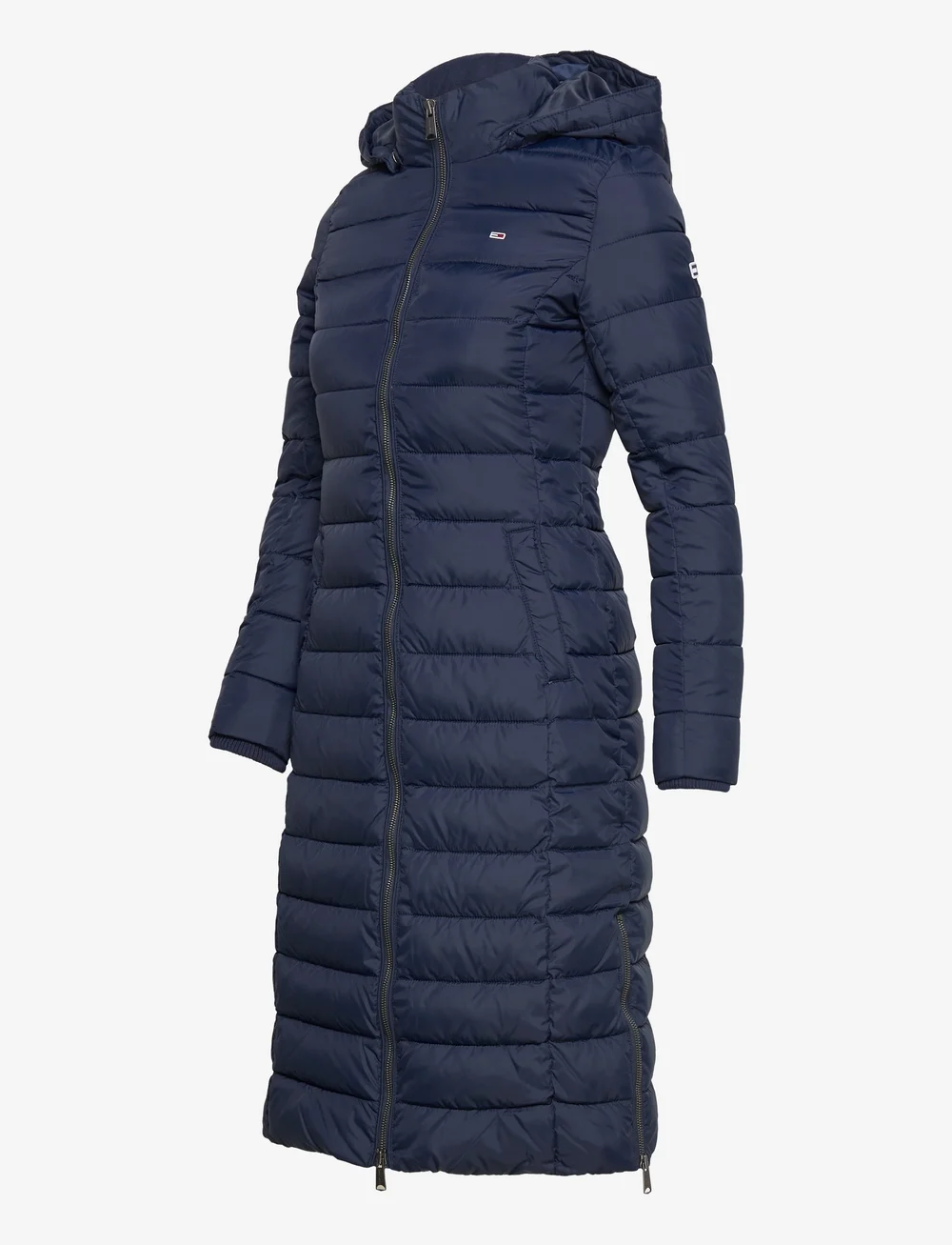 Tjw basic top quilted hooded coat