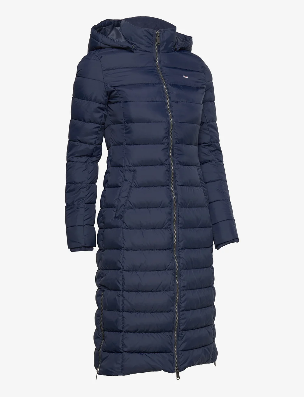 Tjw basic top quilted hooded coat