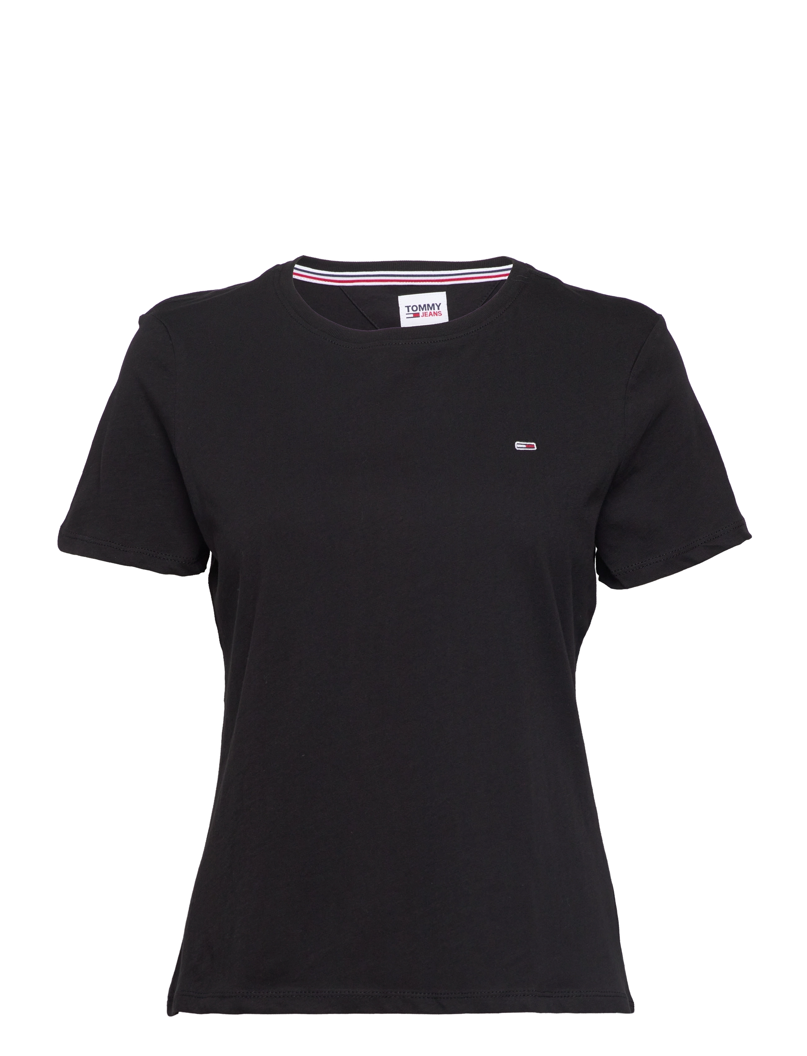 Tommy Jeans - TJW SOFT JERSEY TEE - black - 0