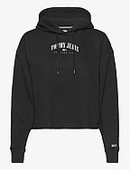 TJW RLX ESSENTIAL LOGO 2 HOODIE - BLACK