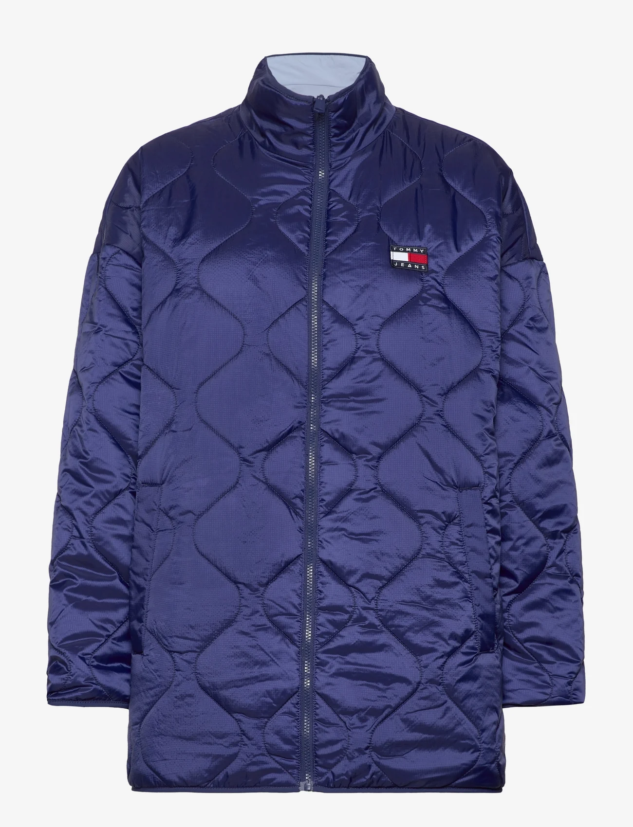 Tommy Jeans - TJW REVERSIBLE PADDED JACKET - pavasarinės striukės - pearly blue - 0