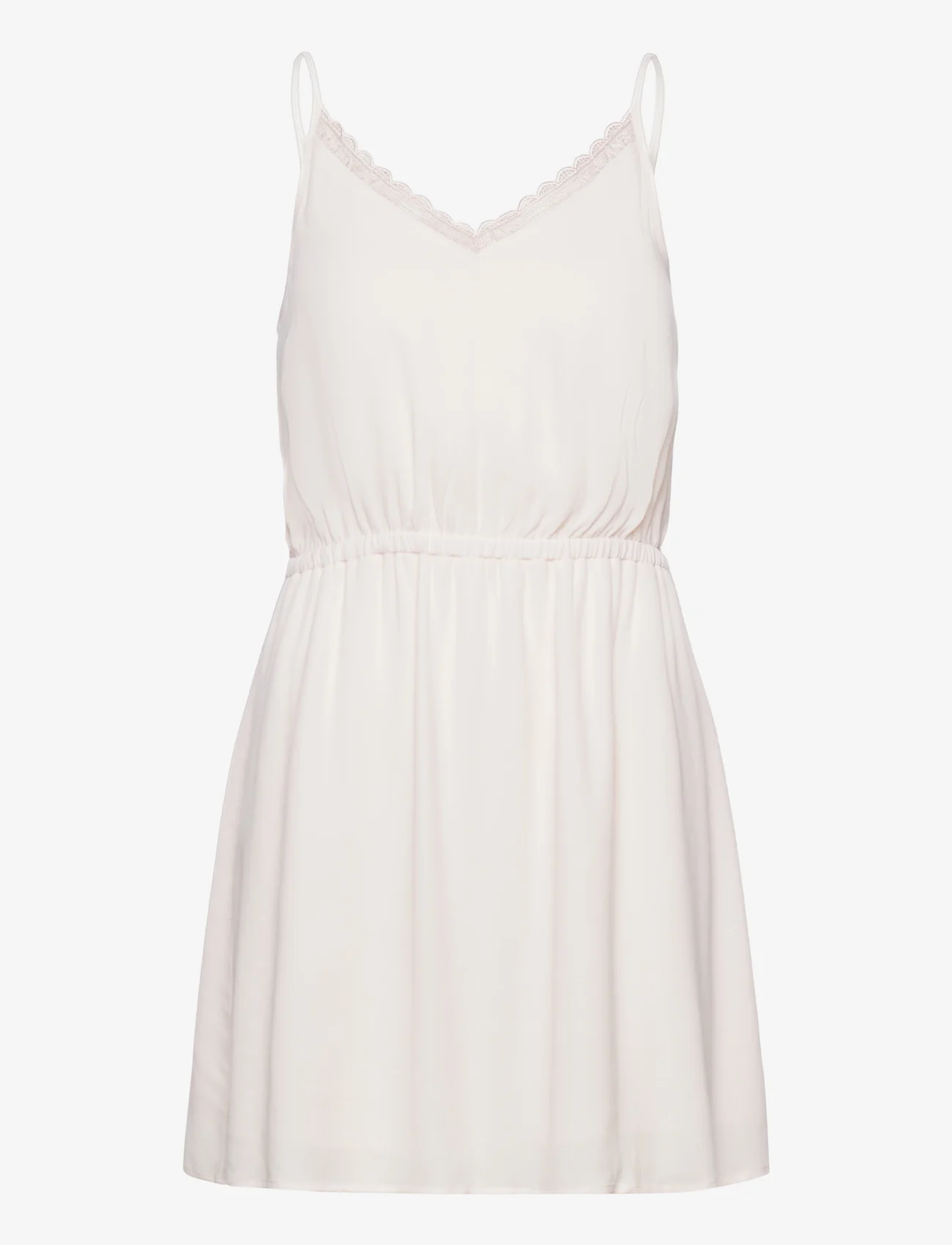 Tommy Jeans - TJW ESSENTIAL LACE STRAP DRESS - t-skjortekjoler - faint pink - 0