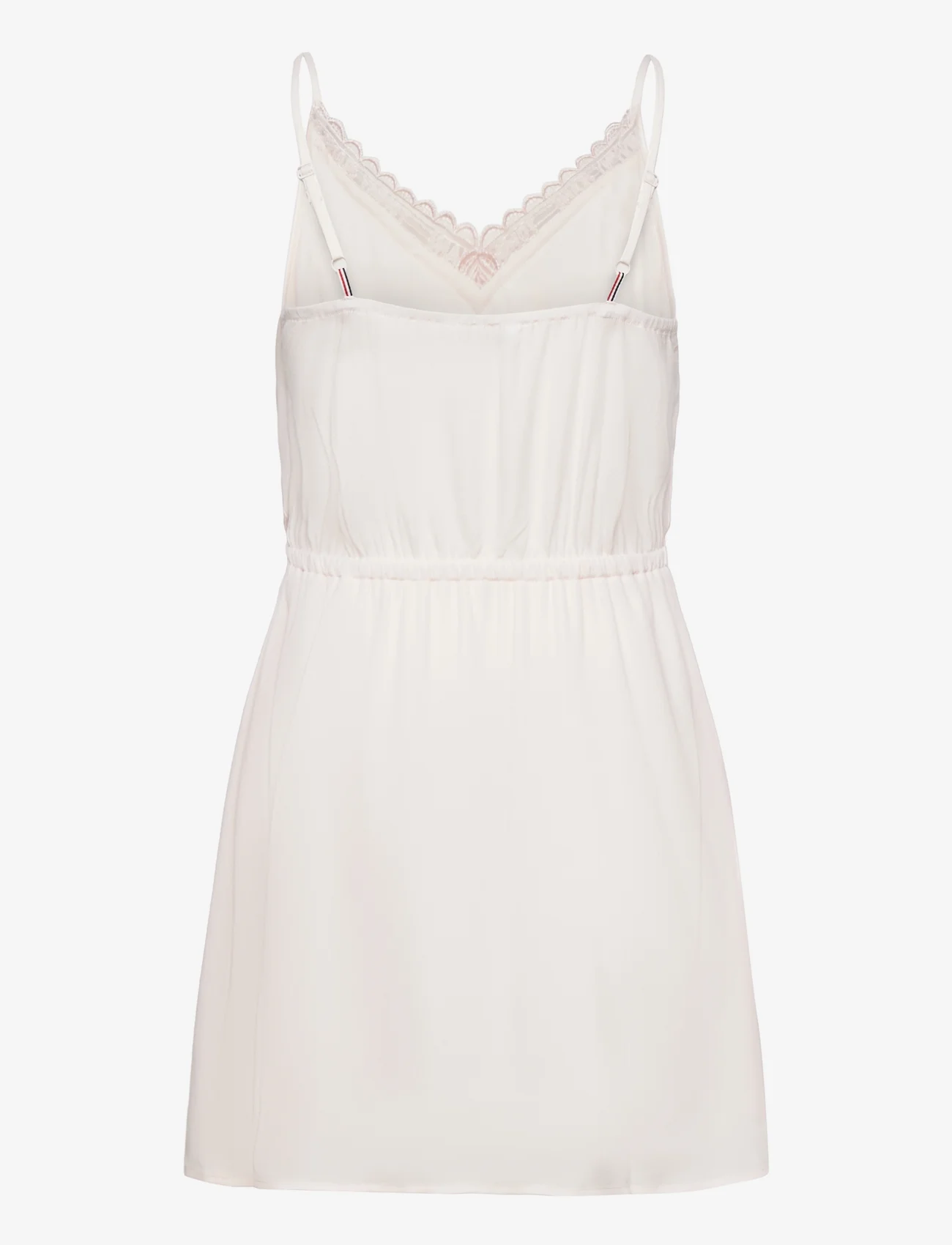 Tommy Jeans - TJW ESSENTIAL LACE STRAP DRESS - marškinėlių tipo suknelės - faint pink - 1