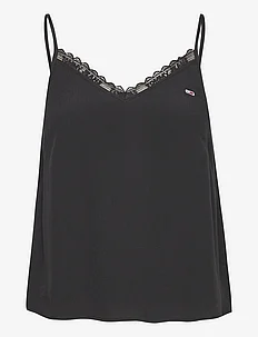 TJW ESSENTIAL LACE STRAPPY TOP, Tommy Jeans