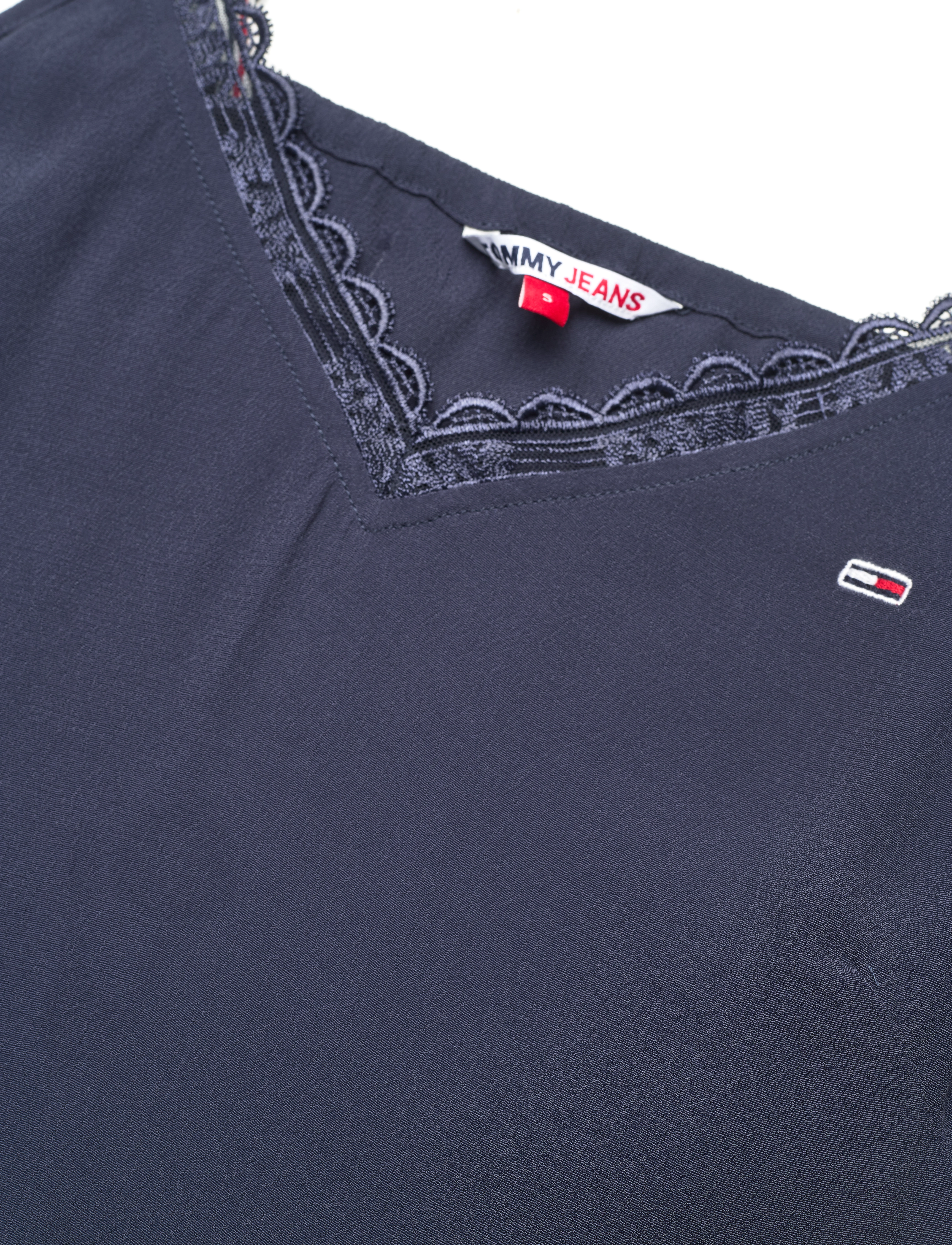 Tommy Jeans - TJW ESSENTIAL LACE STRAPPY TOP - twilight navy - 2
