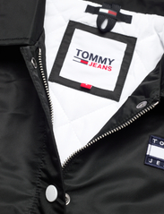 Tommy Jeans - TJW CROPPED COACH JACKET - plānas virsjakas - black - 2