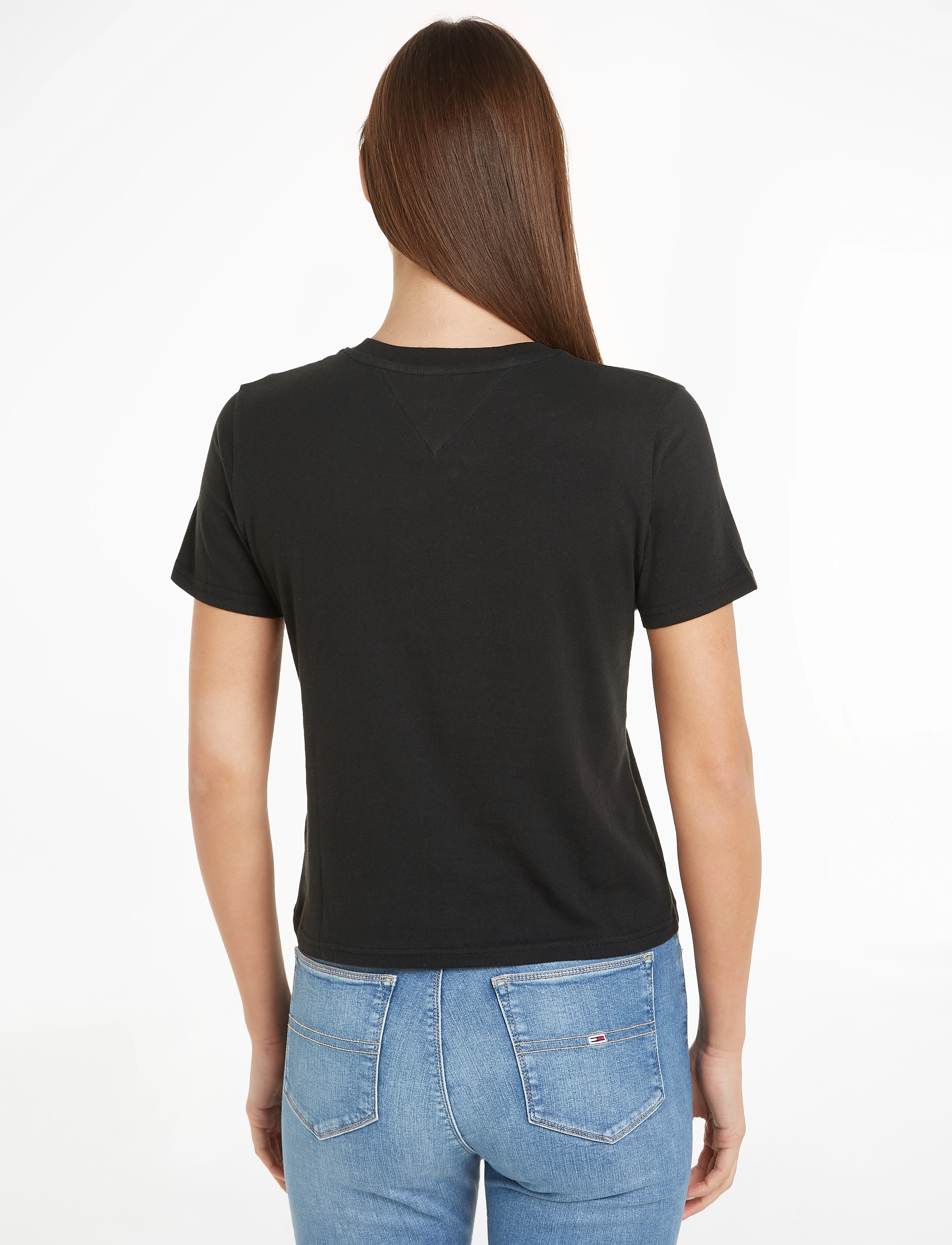 Tommy Jeans - TJW REG COLOR SERIF LINEAR SS - black - 3