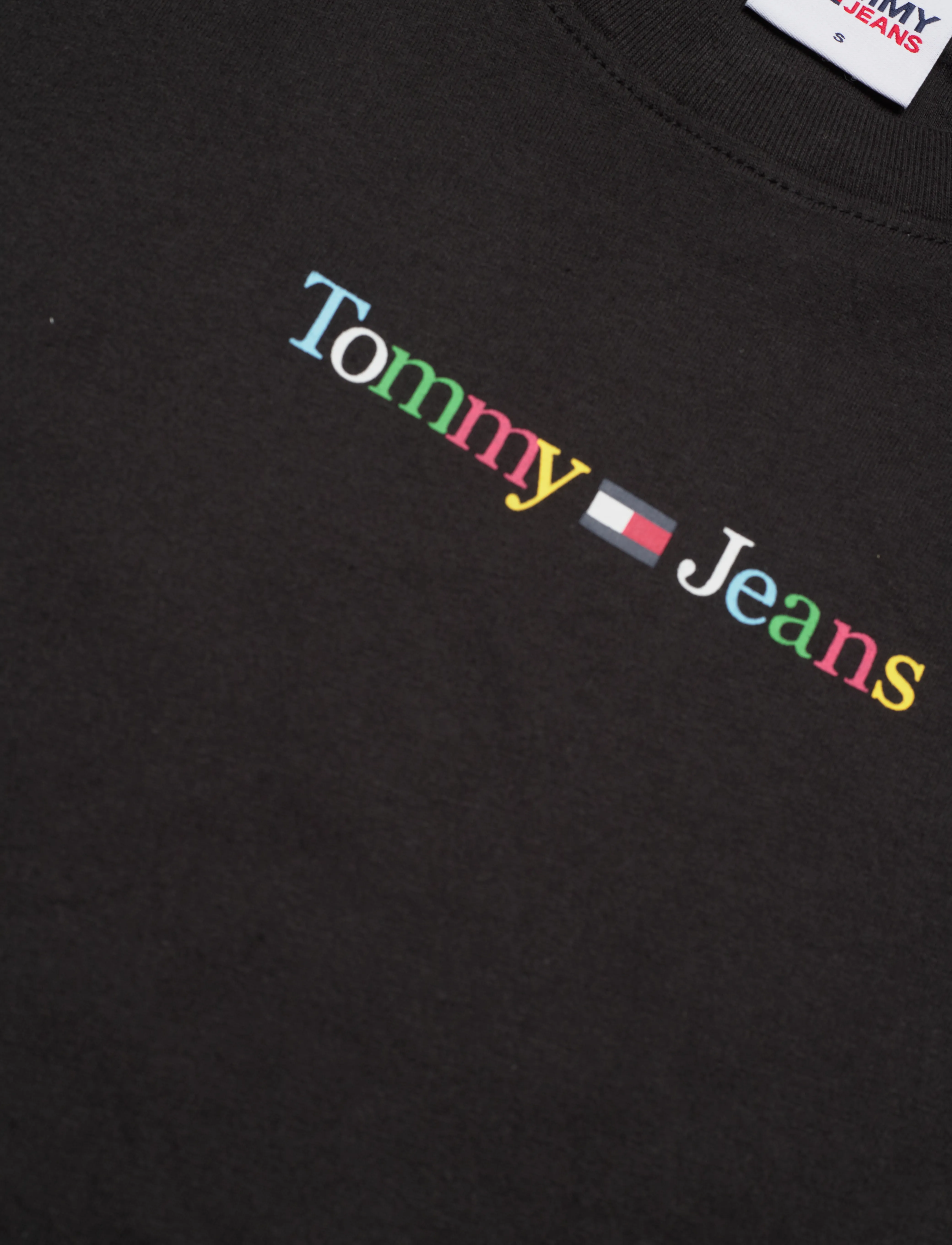 Tommy Jeans - TJW REG COLOR SERIF LINEAR SS - black - 5