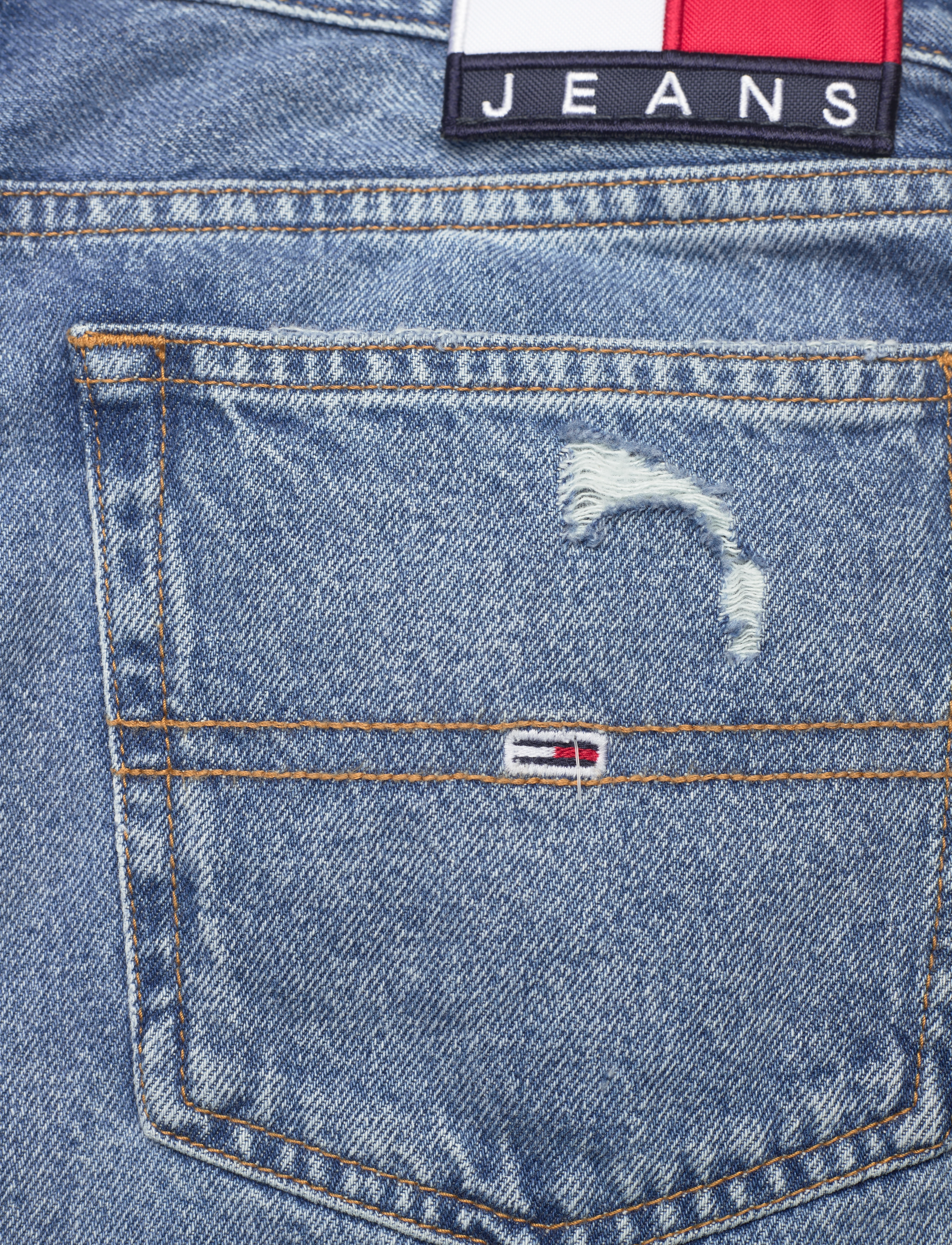 Tommy Jeans - HOT PANT SHORT BG0036 - denim medium - 4