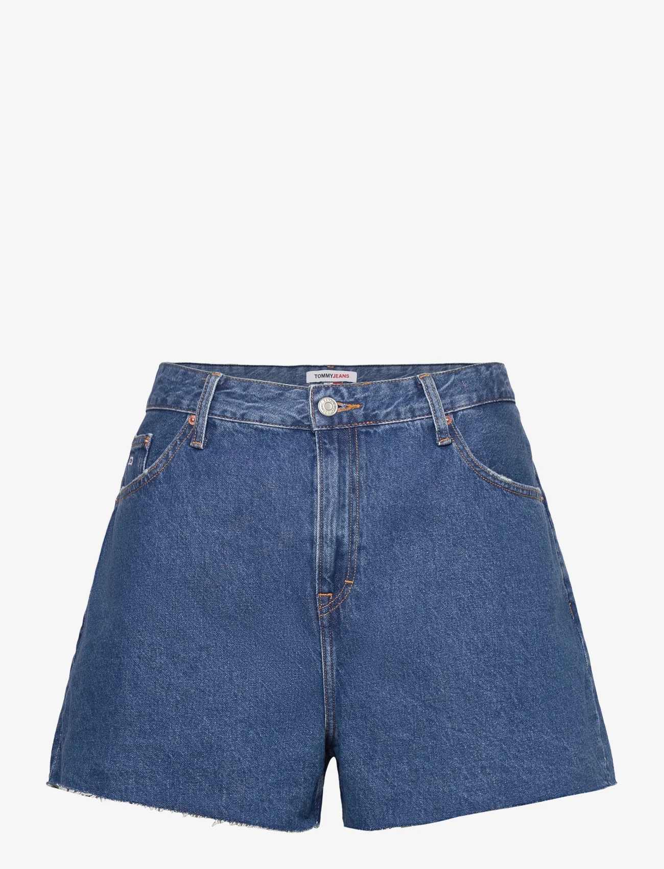 Tommy Jeans - CRV MOM SHORT BG0032 - denim clothing - denim medium - 0