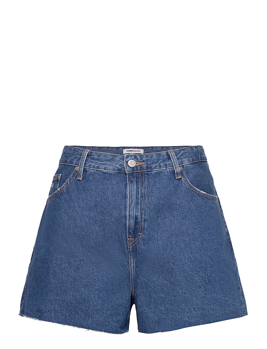 Tommy Jeans - CRV MOM SHORT BG0032 - lühikesed teksapüksid - denim medium - 0