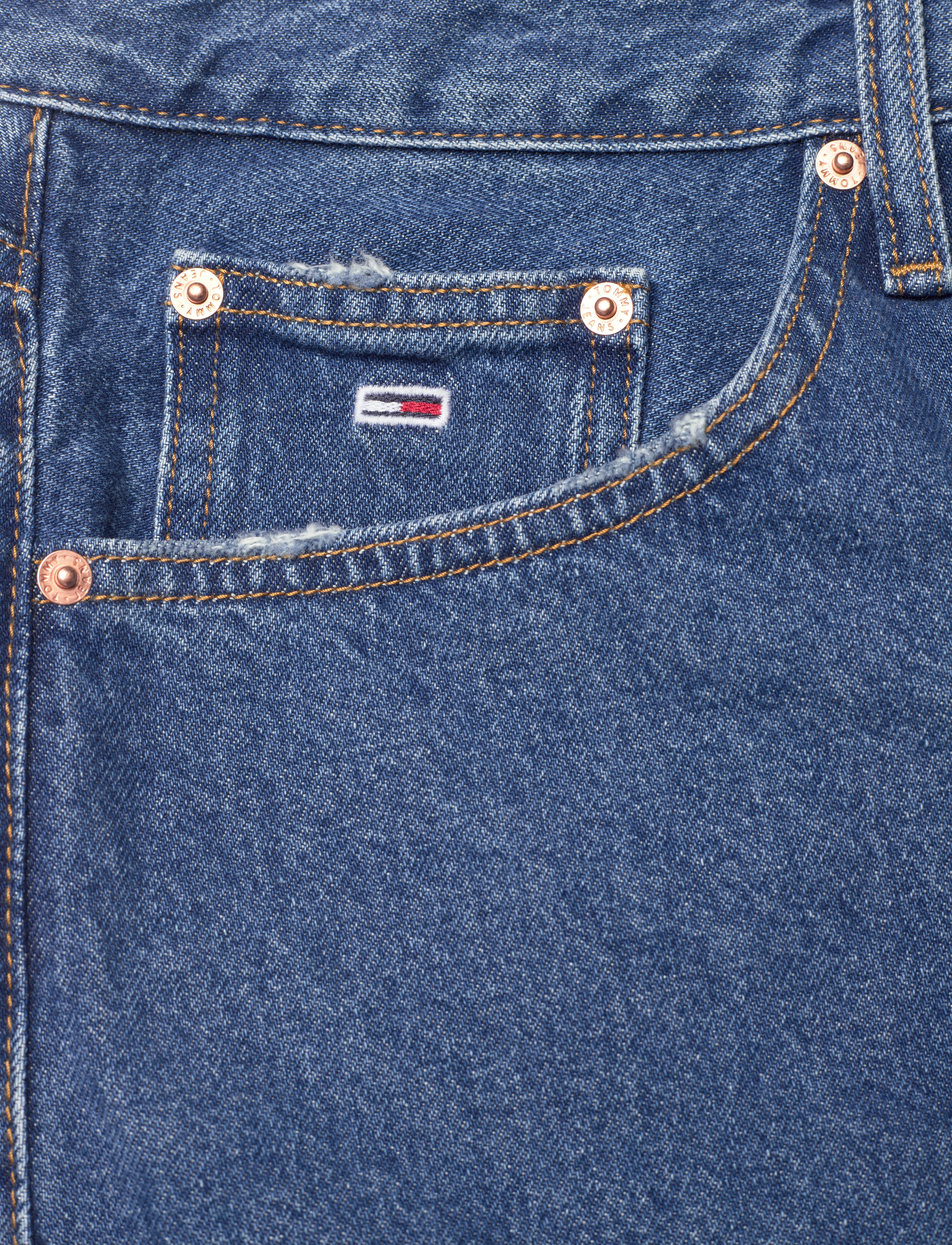 Tommy Jeans - CRV MOM SHORT BG0032 - denim medium - 2