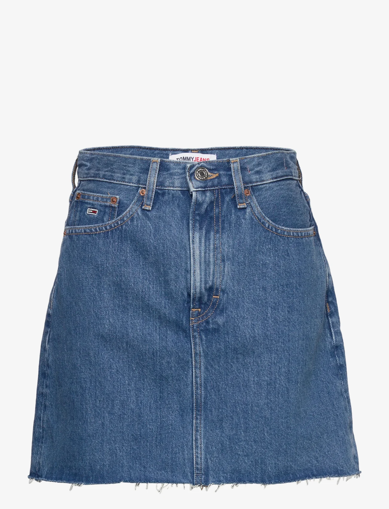 Tommy Jeans - MOM MID SKIRT BG4032 - denim skirts - denim medium - 0