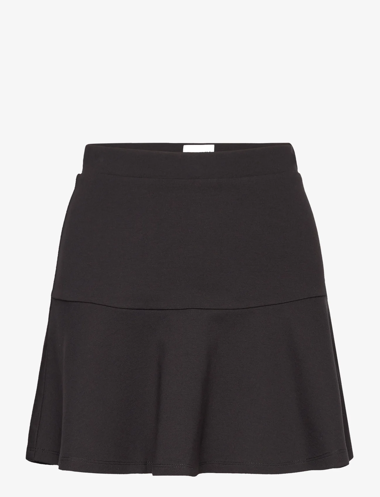 Tommy Jeans - TJW FLARE MINI SKIRT - short skirts - black - 0