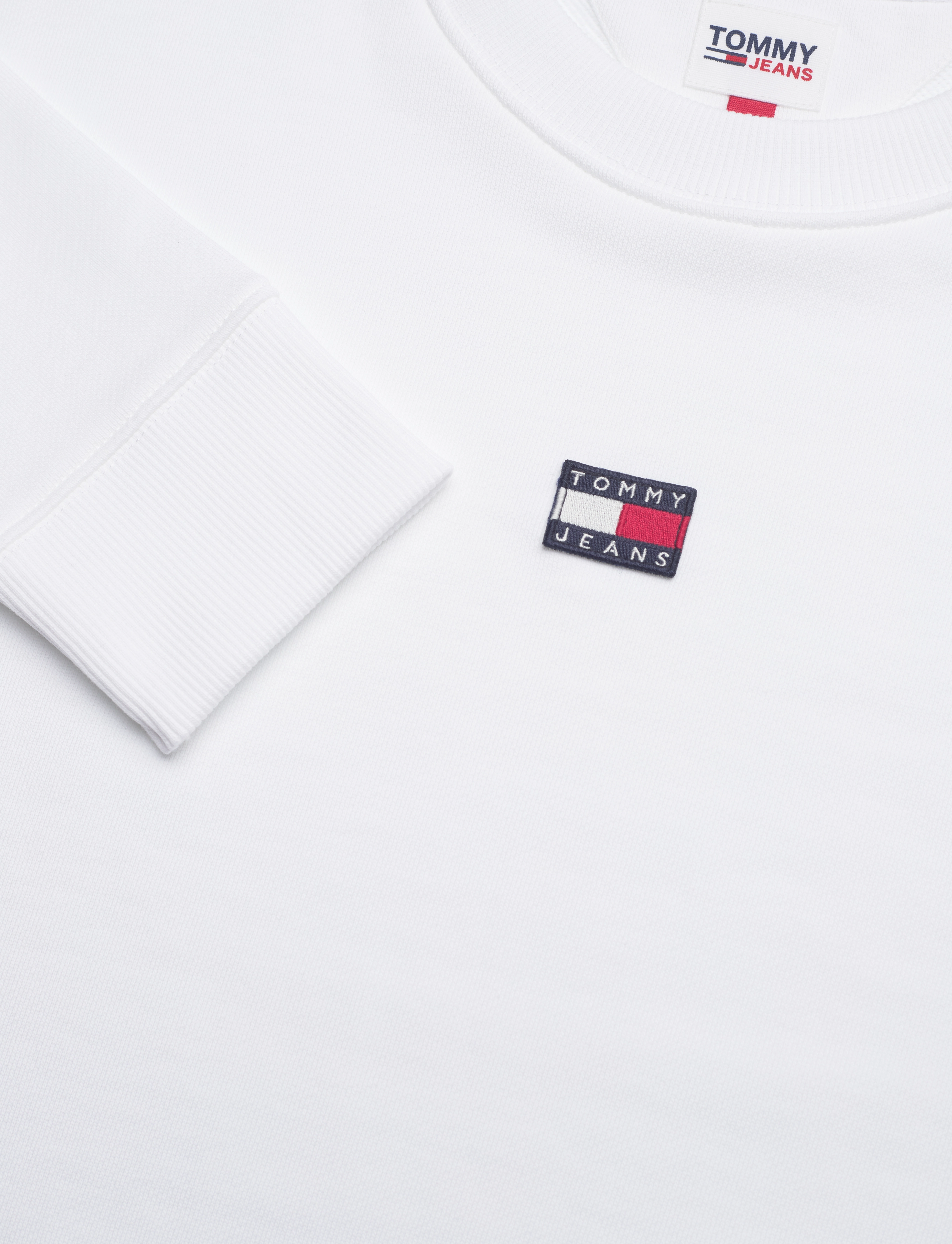 Tommy Jeans - TJW BXY XS BADGE CREW - white - 2