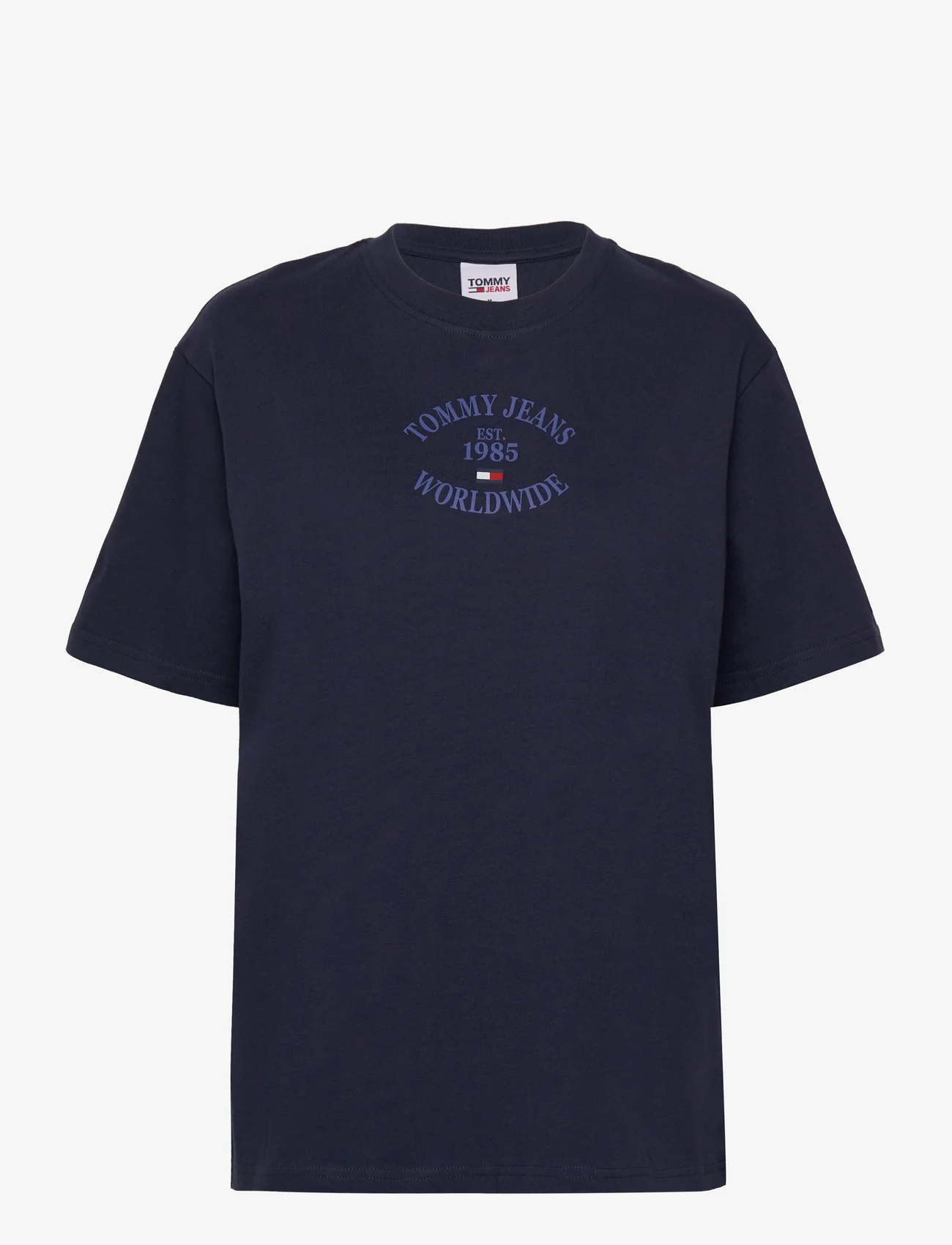 Tommy Jeans - TJW RLX WORLDWIDE TEE - t-shirts - twilight navy - 0