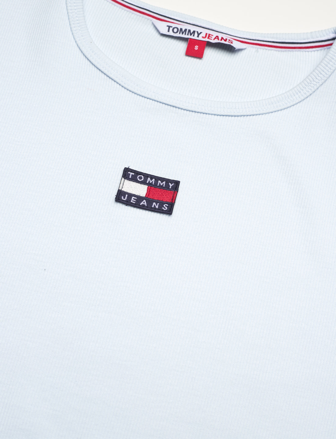 Tommy Jeans Tjw Bby Xs Badge Rib Tee - T-Shirts & Tops - Boozt.com  Switzerland