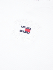 Tommy Jeans - TJW BABY TJ MIRROR TEE - t-skjorter - white - 5