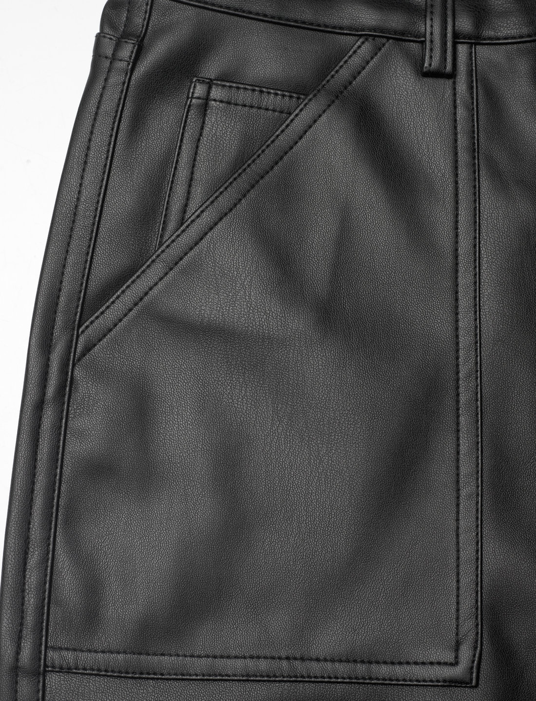 Leather 2025 work trousers