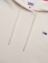 Tommy Jeans - TJW BXY OTTOMAN HOODIE - hættetrøjer - ancient white - 2