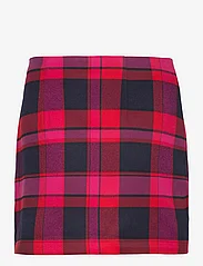 Tommy Jeans - TJW CHECK WRAP MINI SKIRT - short skirts - red check - 1