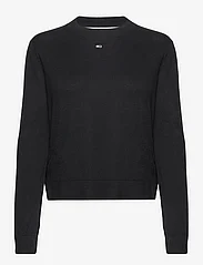 Tommy Jeans - TJW ESSENTIAL CREW NECK SWEATER - sweaters - black - 0