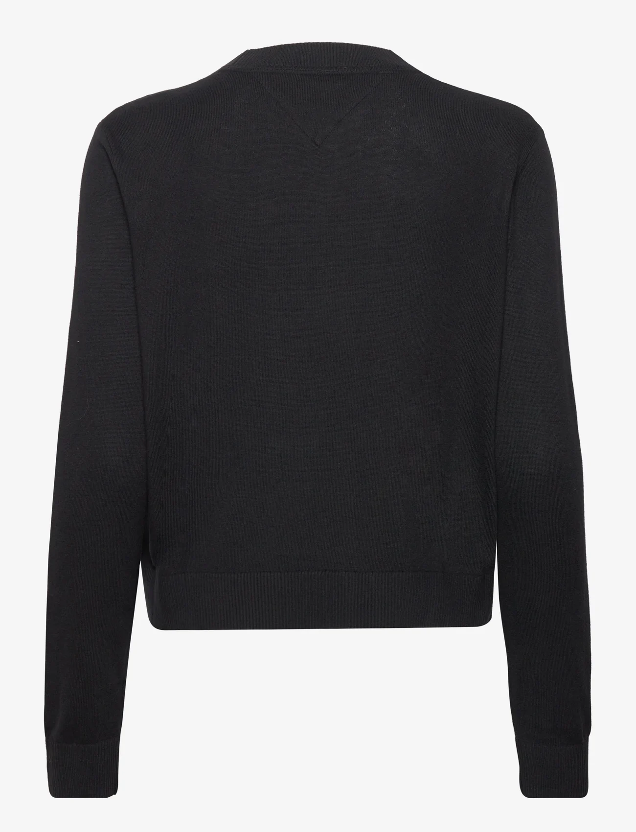Tommy Jeans - TJW ESSENTIAL CREW NECK SWEATER - swetry - black - 1