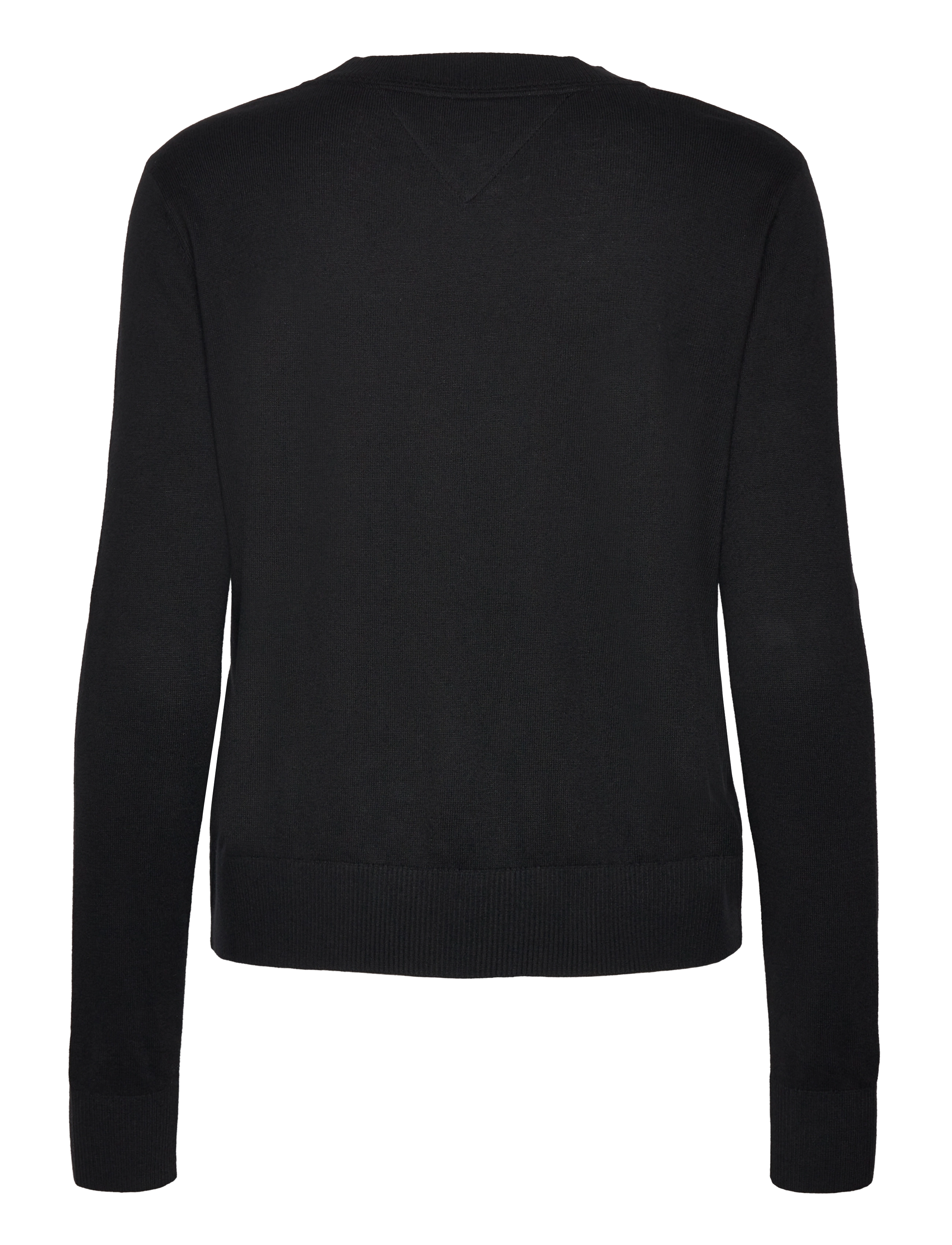 Tommy Jeans - TJW ESSENTIAL VNECK SWEATER - black - 1