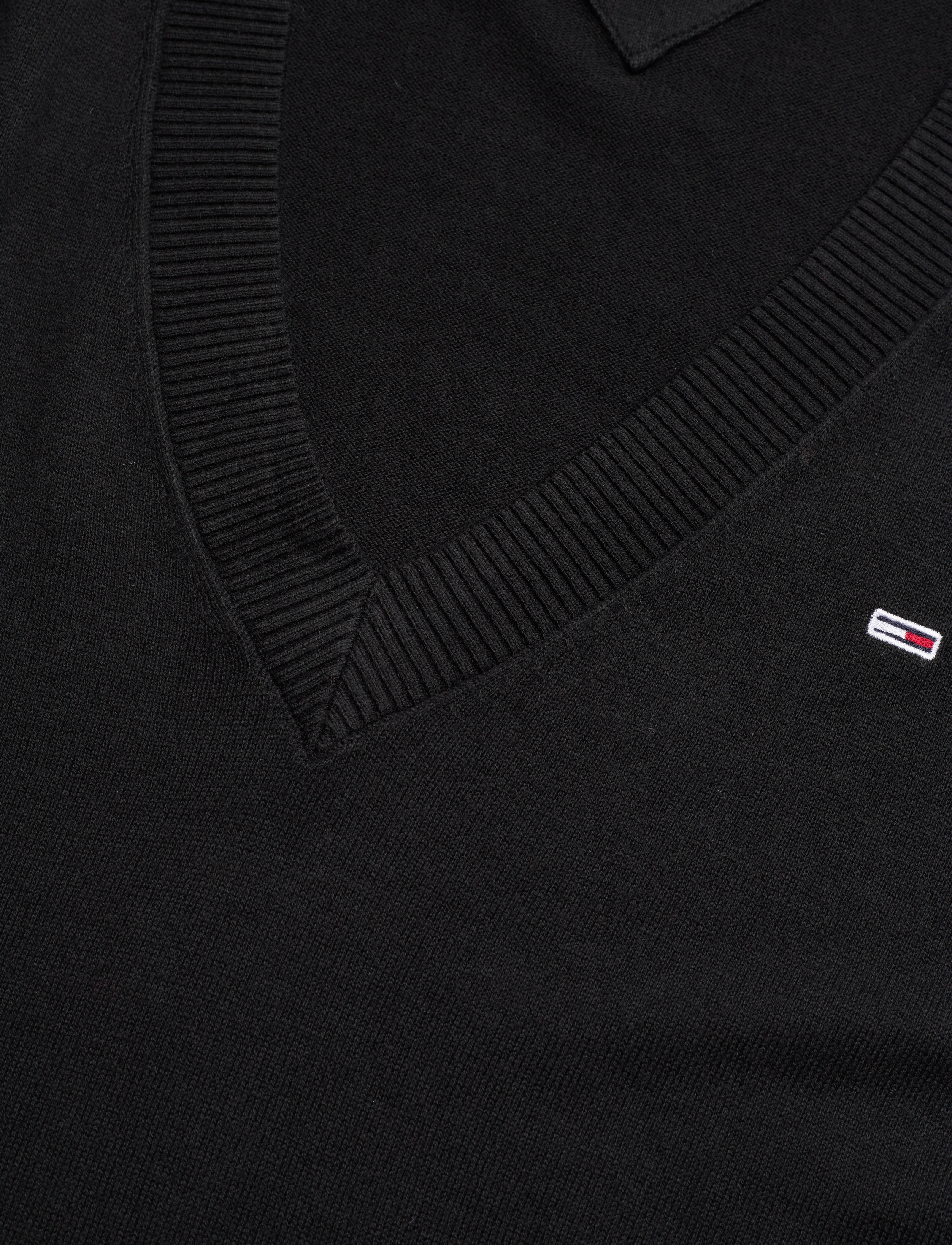 Tommy Jeans - TJW ESSENTIAL VNECK SWEATER - black - 2