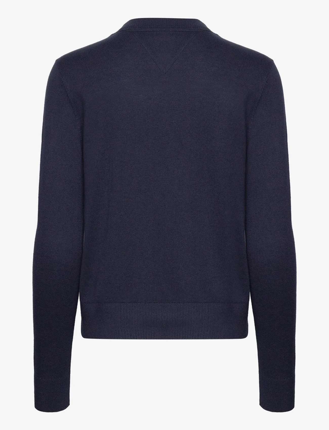 Tommy Jeans - TJW ESSENTIAL VNECK SWEATER - sweaters - twilight navy - 1