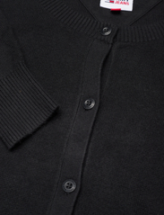 Tommy Jeans - TJW CRP ESSENTIAL CARDIGAN - megzti drabužiai - black - 2