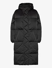 Tommy Jeans - TJW LONG SATIN PUFFER - winter coats - black - 0