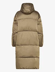 Tommy Jeans - TJW LONG SATIN PUFFER - winter coats - drab olive green - 1