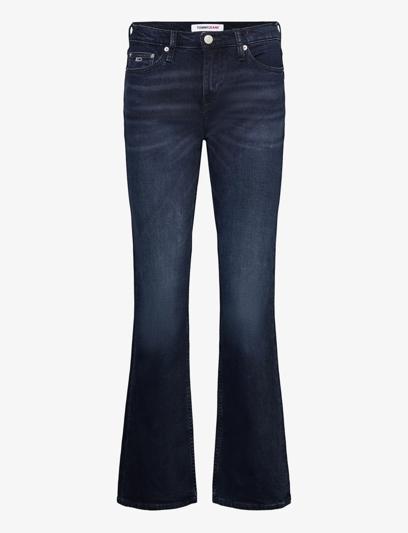 Tommy Jeans - MADDIE MR BC DG5161 - utsvängda jeans - denim dark - 0