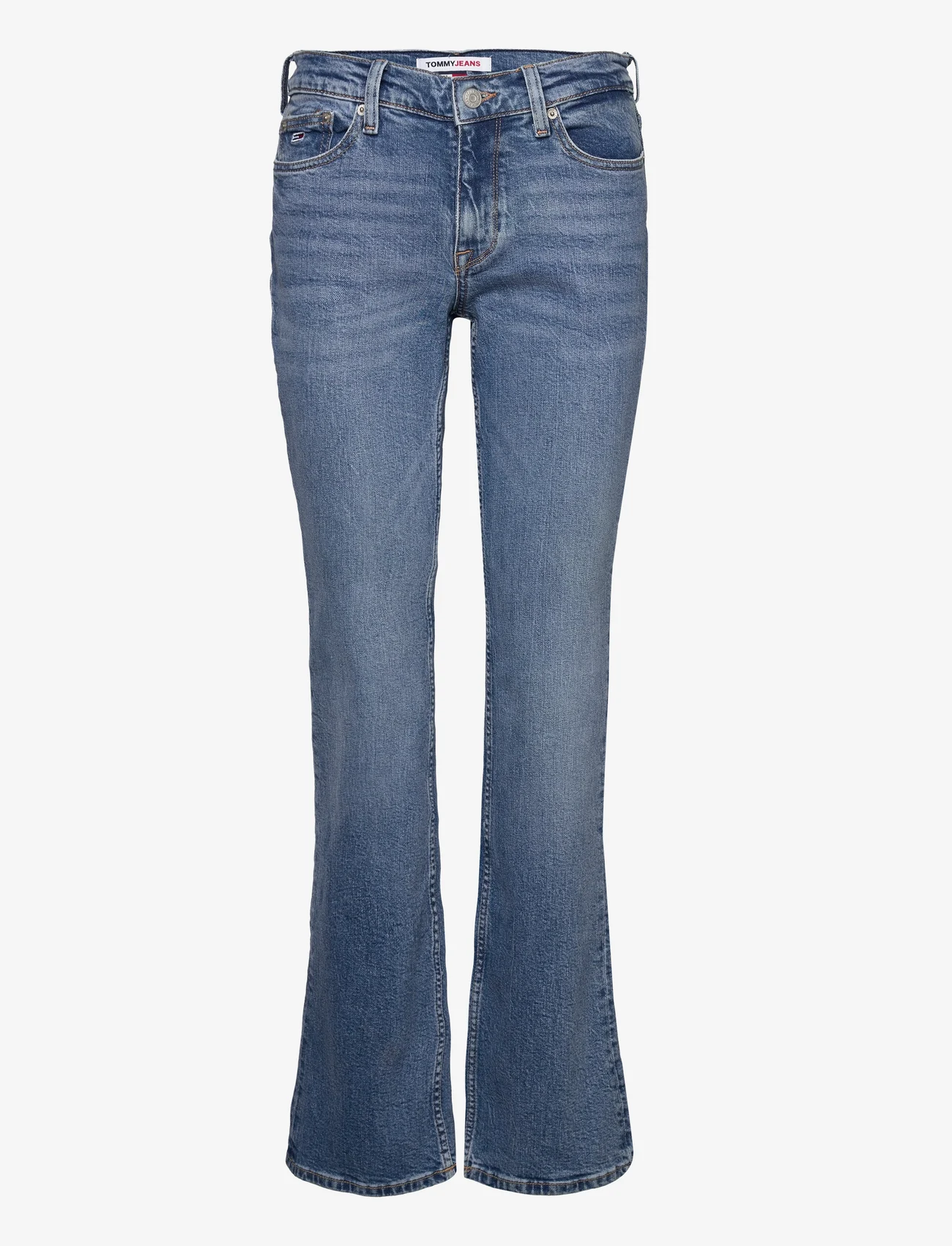 Tommy Jeans - MADDIE MR BC DG5133 - utsvängda jeans - denim medium - 0