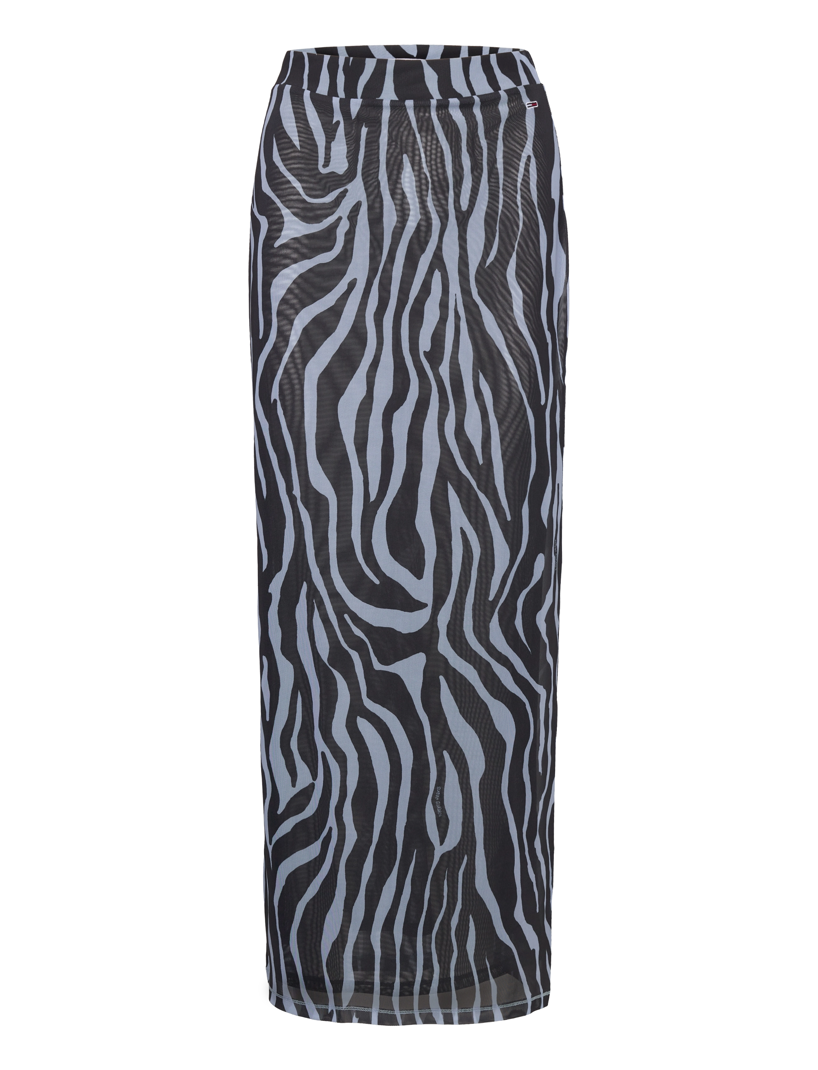 Tommy Jeans TJW LR ZEBRA KNIT MAXI SKIRT - Kleidung - ZEBRA AOP / navy
