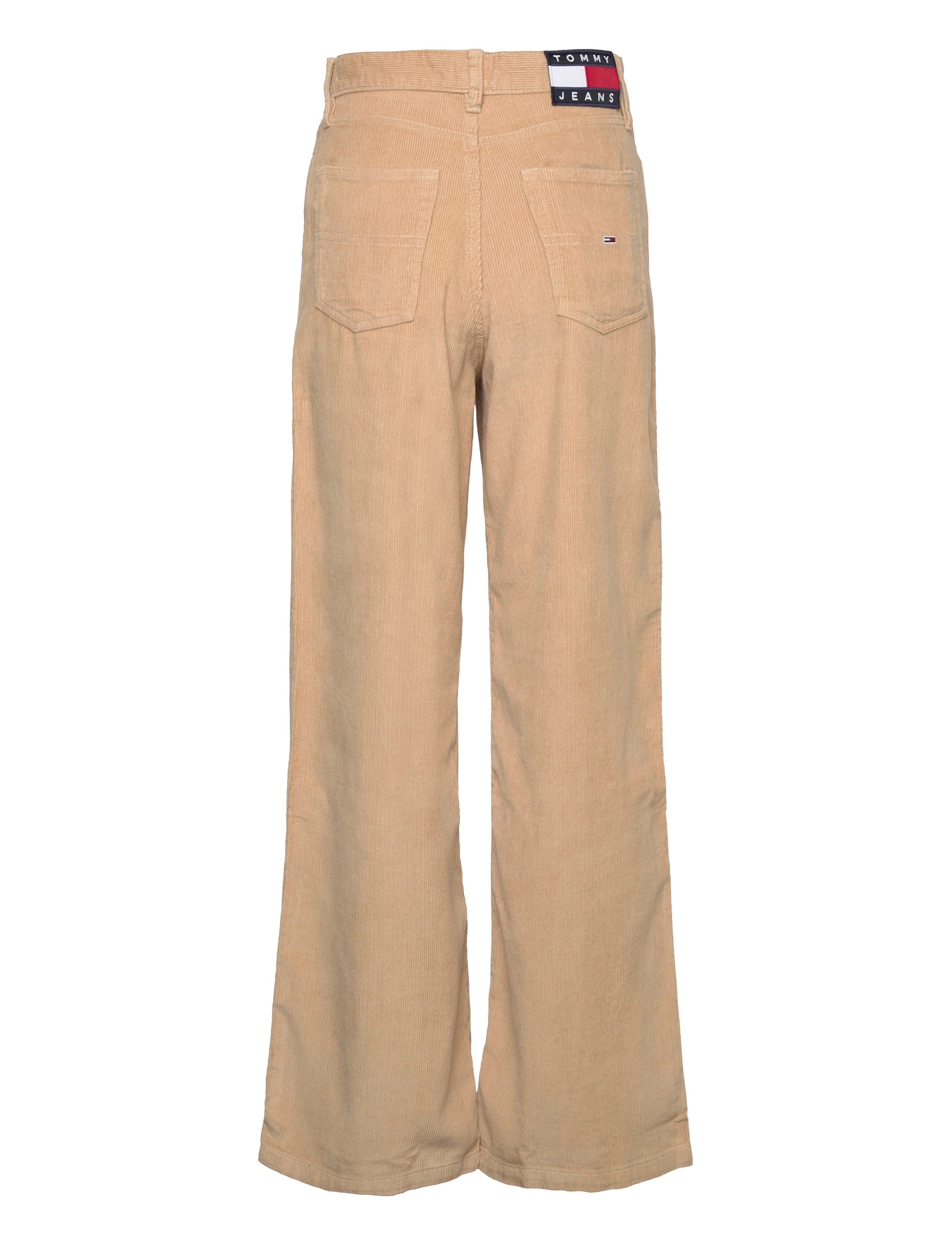 Tommy Jeans - TJW CORD CLAIRE HR WIDE - bukser med brede ben - tawny sand - 1