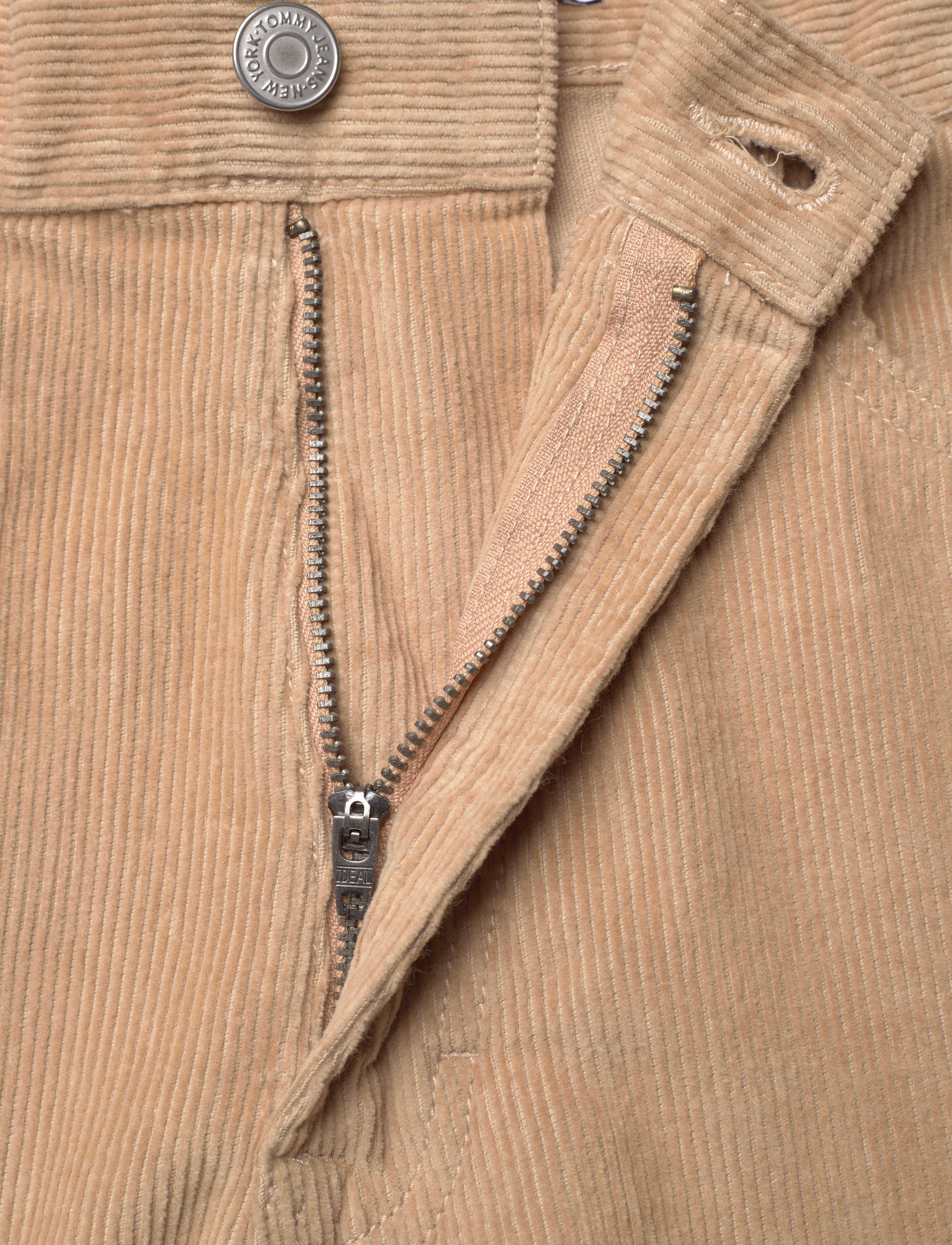 Tommy Jeans - TJW CORD CLAIRE HR WIDE - bukser med brede ben - tawny sand - 3
