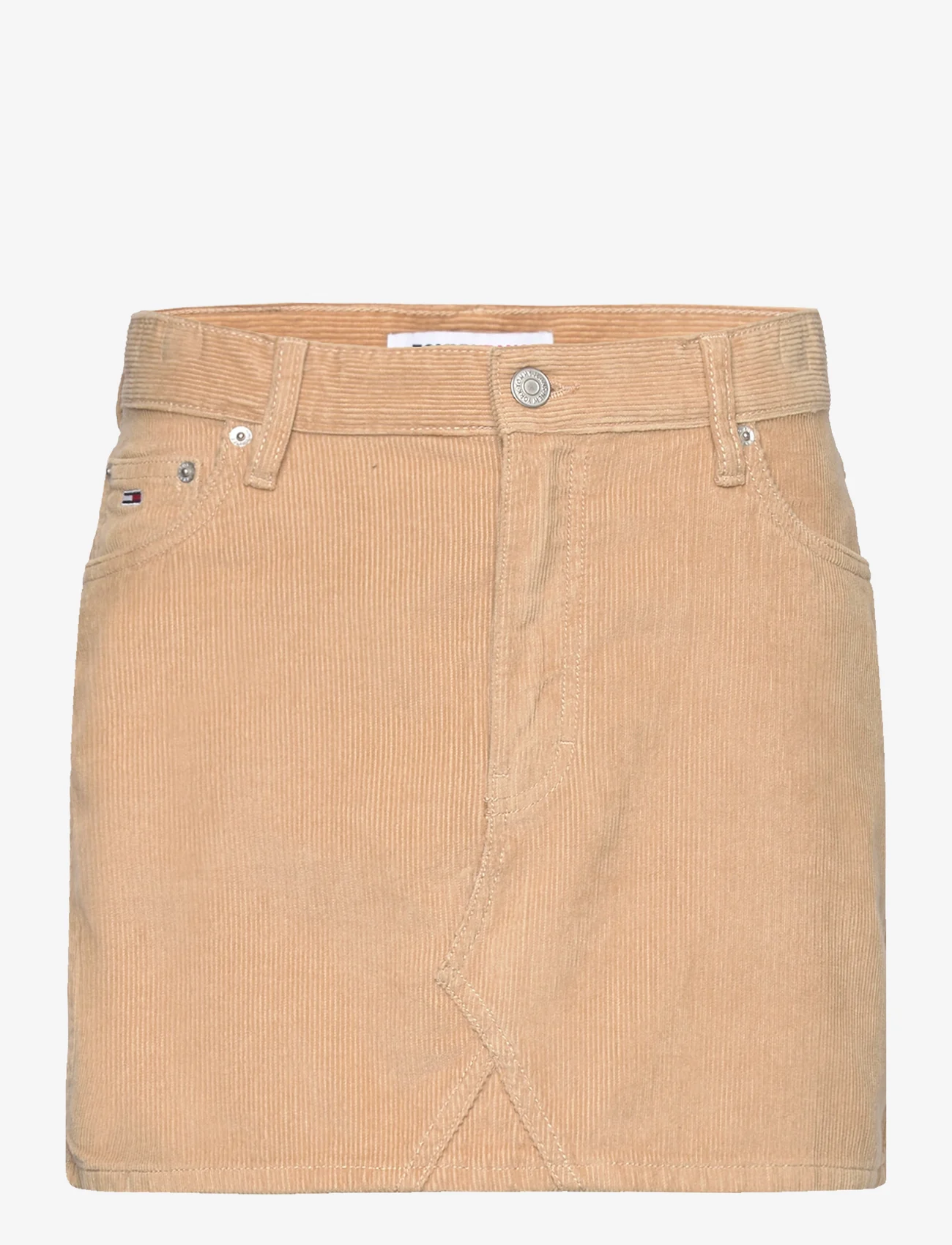 Tommy Jeans - TJW CORD MINI SKIRT - korte nederdele - tawny sand - 0
