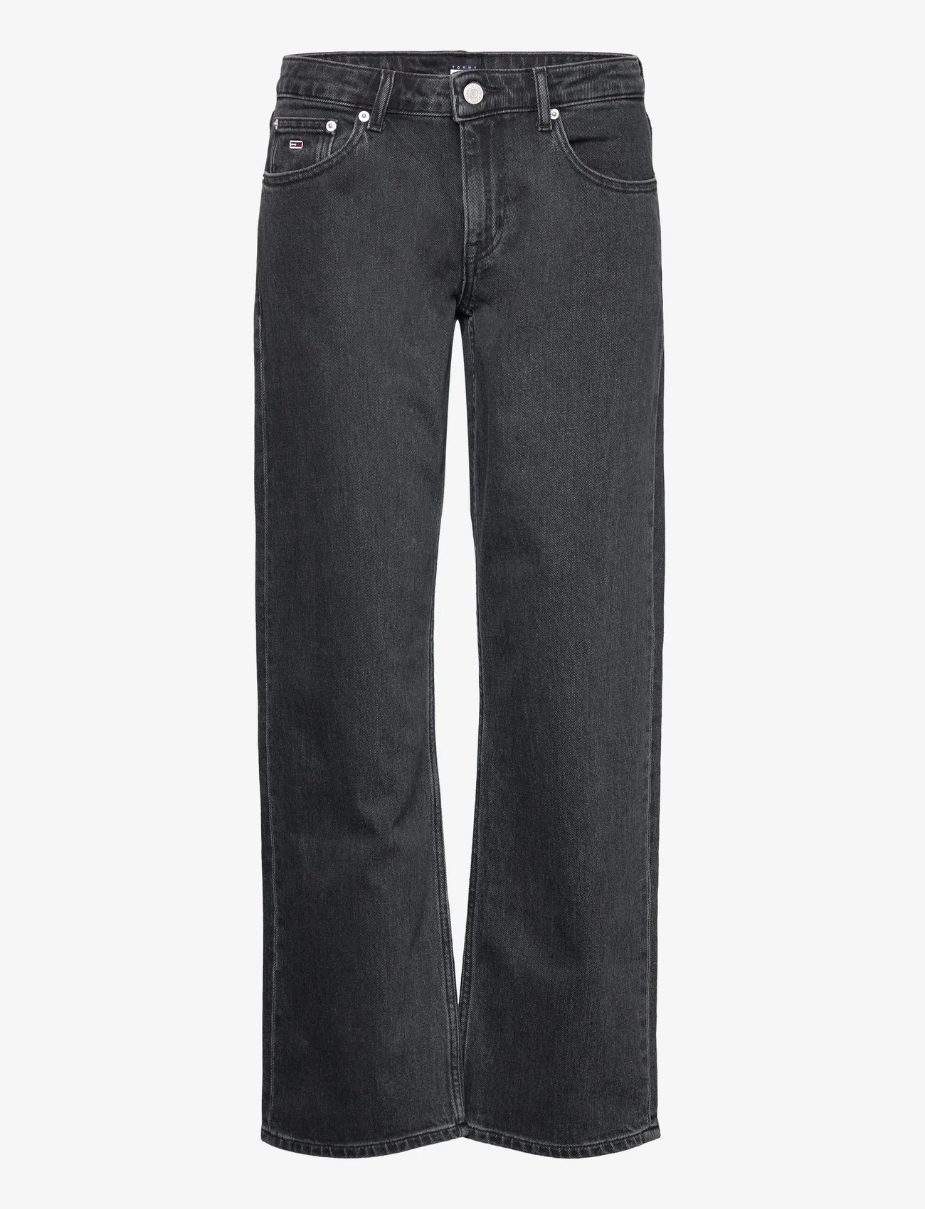 Tommy Jeans - SOPHIE LW STR CG4181 - sirge säärega teksad - denim black - 0