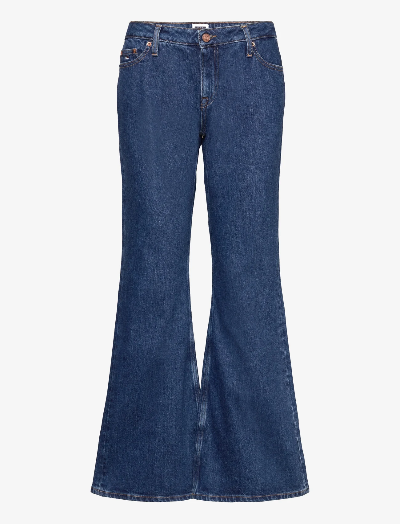 Tommy Jeans - SOPHIE LW FLR CG4158 - utsvängda jeans - denim dark - 0
