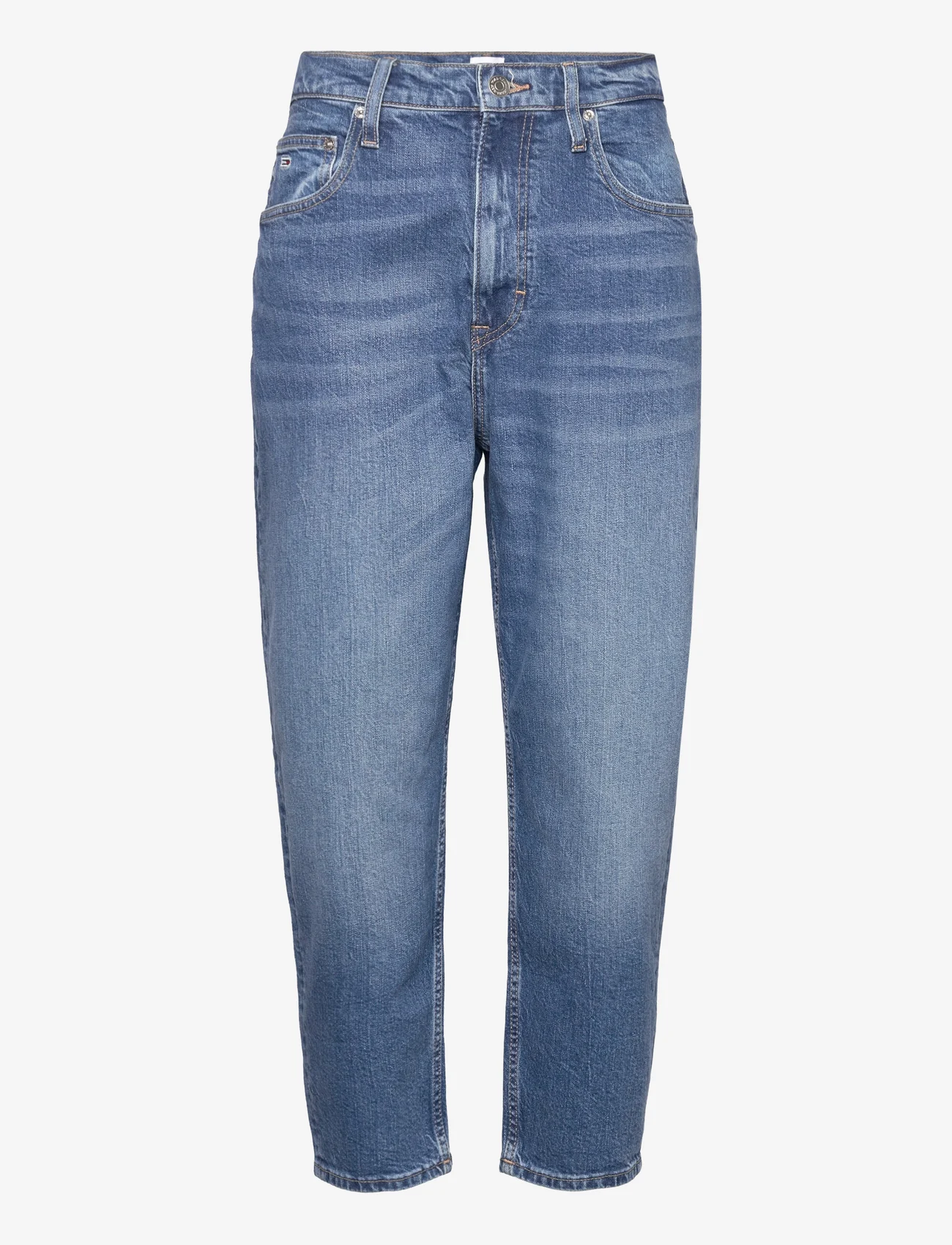 Tommy Jeans - MOM JEAN UH TPR AH5138 - mom stila džinsa bikses - denim medium - 0