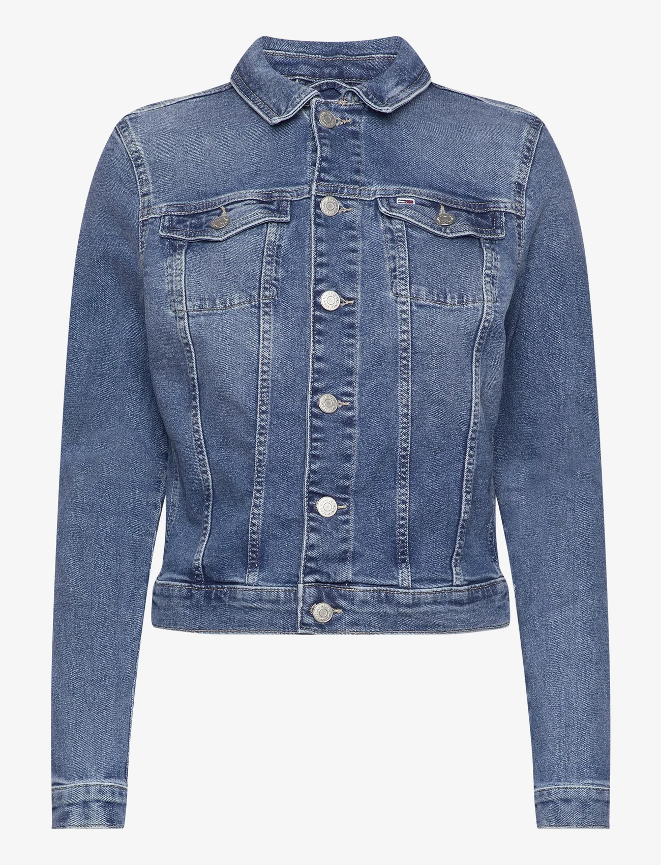 Tommy Jeans - VIVIANNE SKN JACKET AH0136 - spring jackets - denim medium - 0