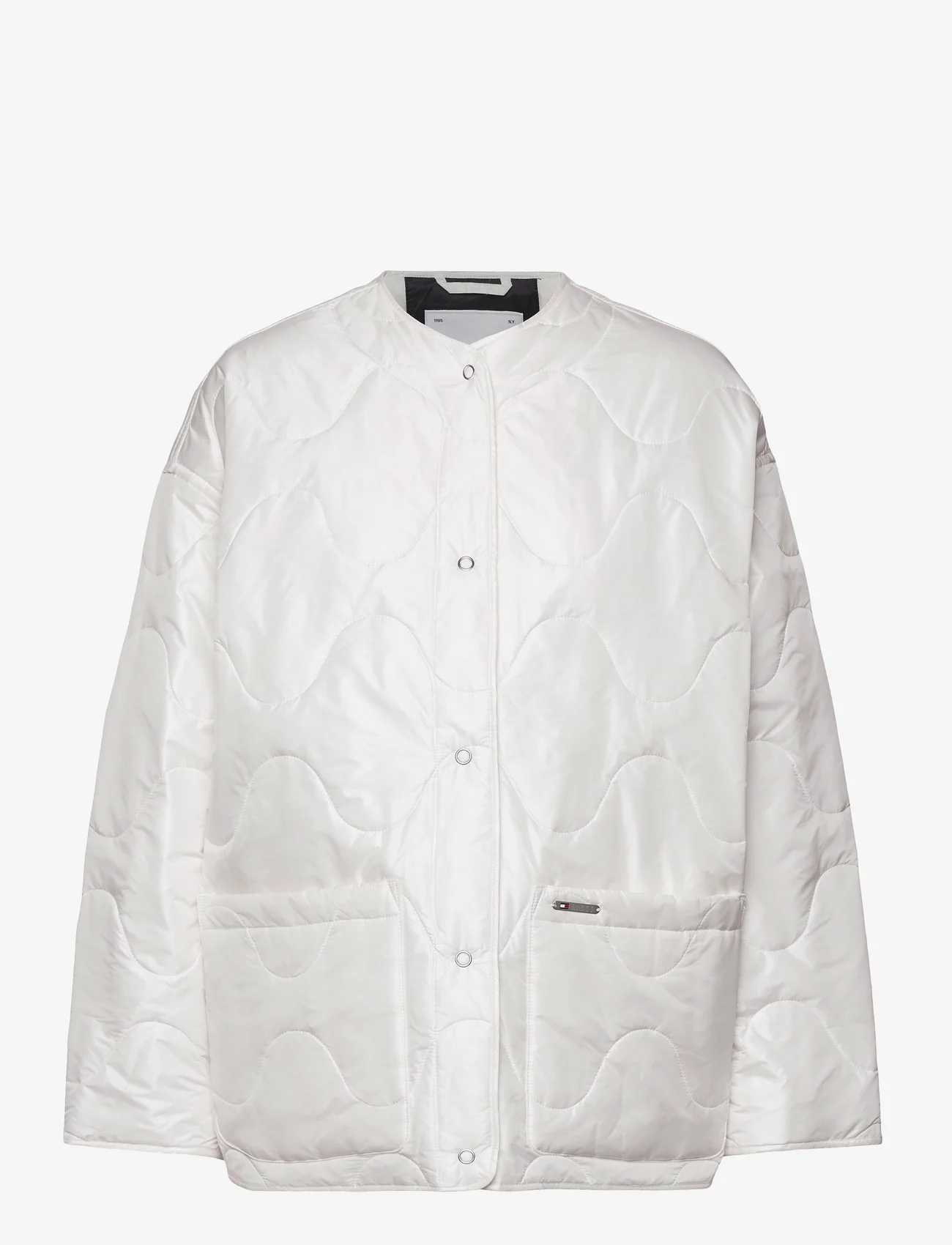 Tommy Jeans - TJW ONION QUILT LINER JACKET - spring jackets - ancient white - 0